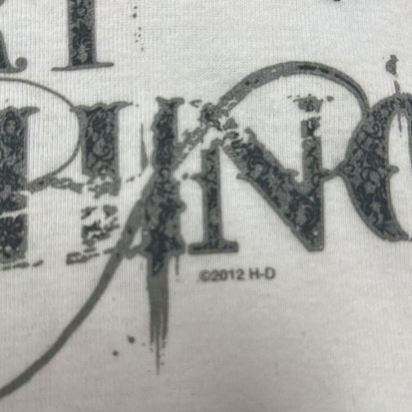 🦩SOLD🦩❌ Harley Davidson Shirt Womens Large Gettysburg PA - Picture 5 of 7